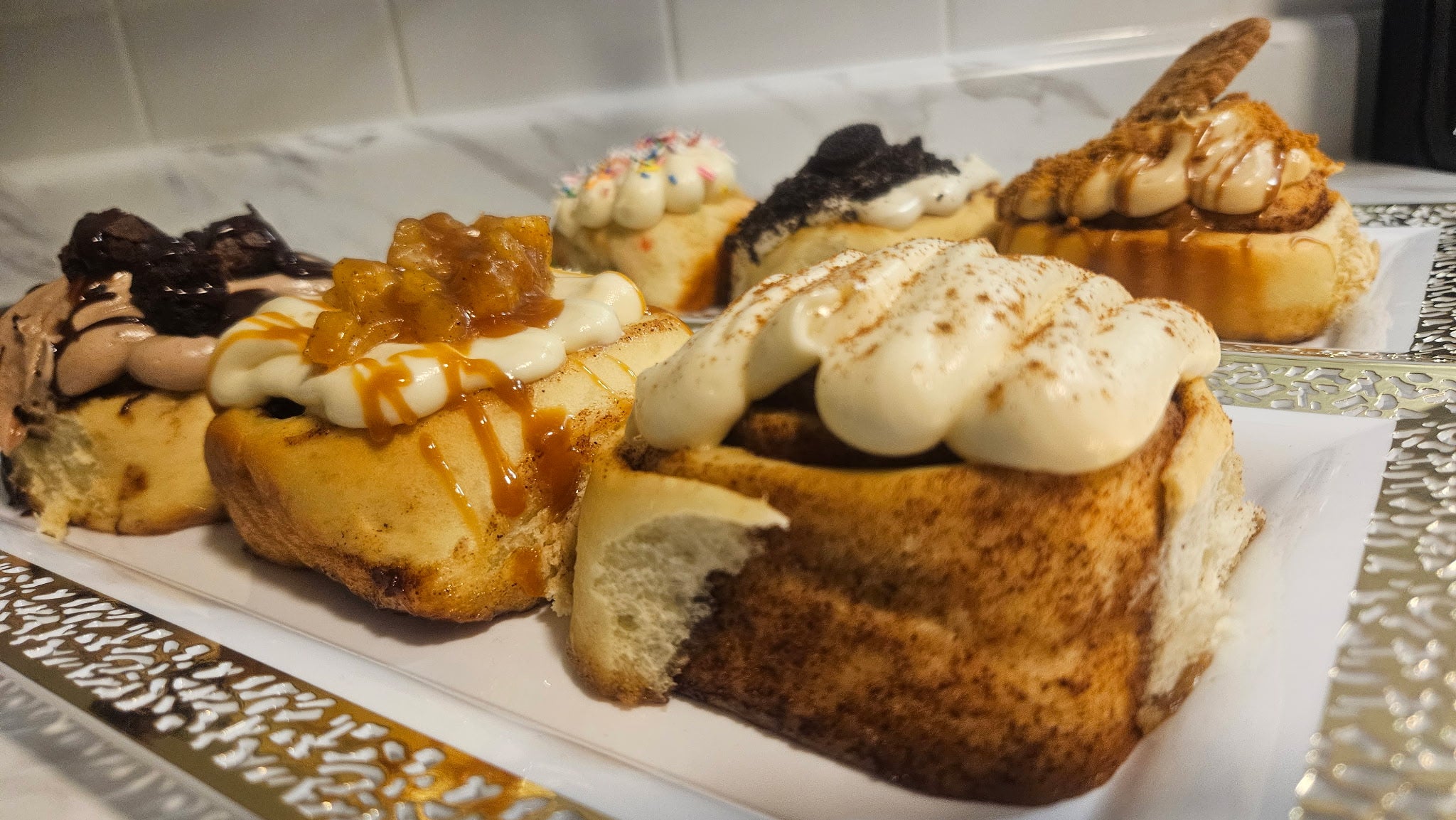 Assorted Cinnamon Rolls 4 Pack