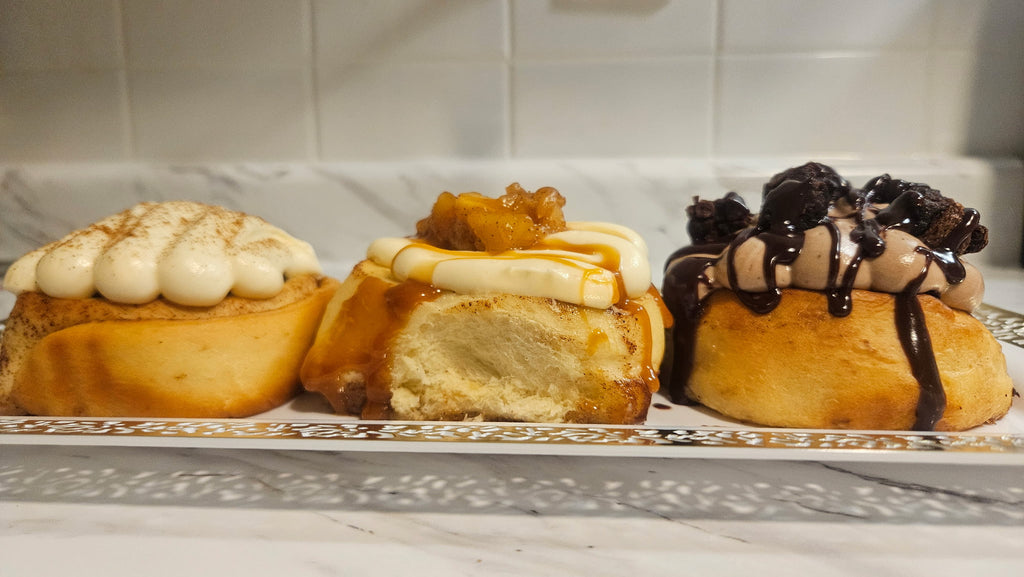 Brownie Batter Cinnamon Roll