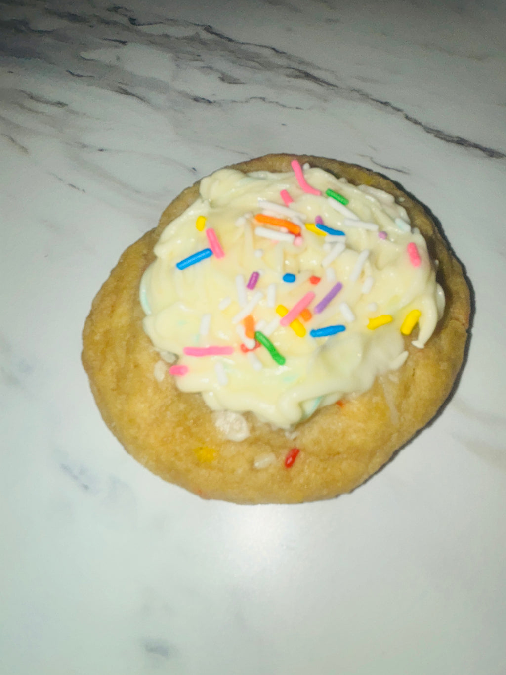 Birthday Cake White Chocolate Chunk Cookie