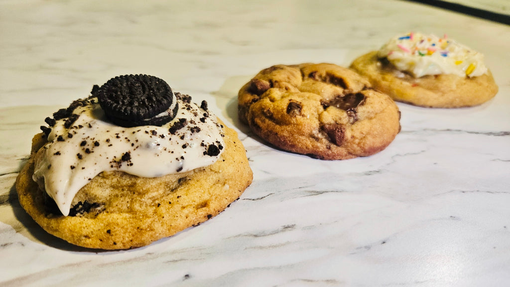 Oreo Cookie Butter Bliss Stuffed Cookie