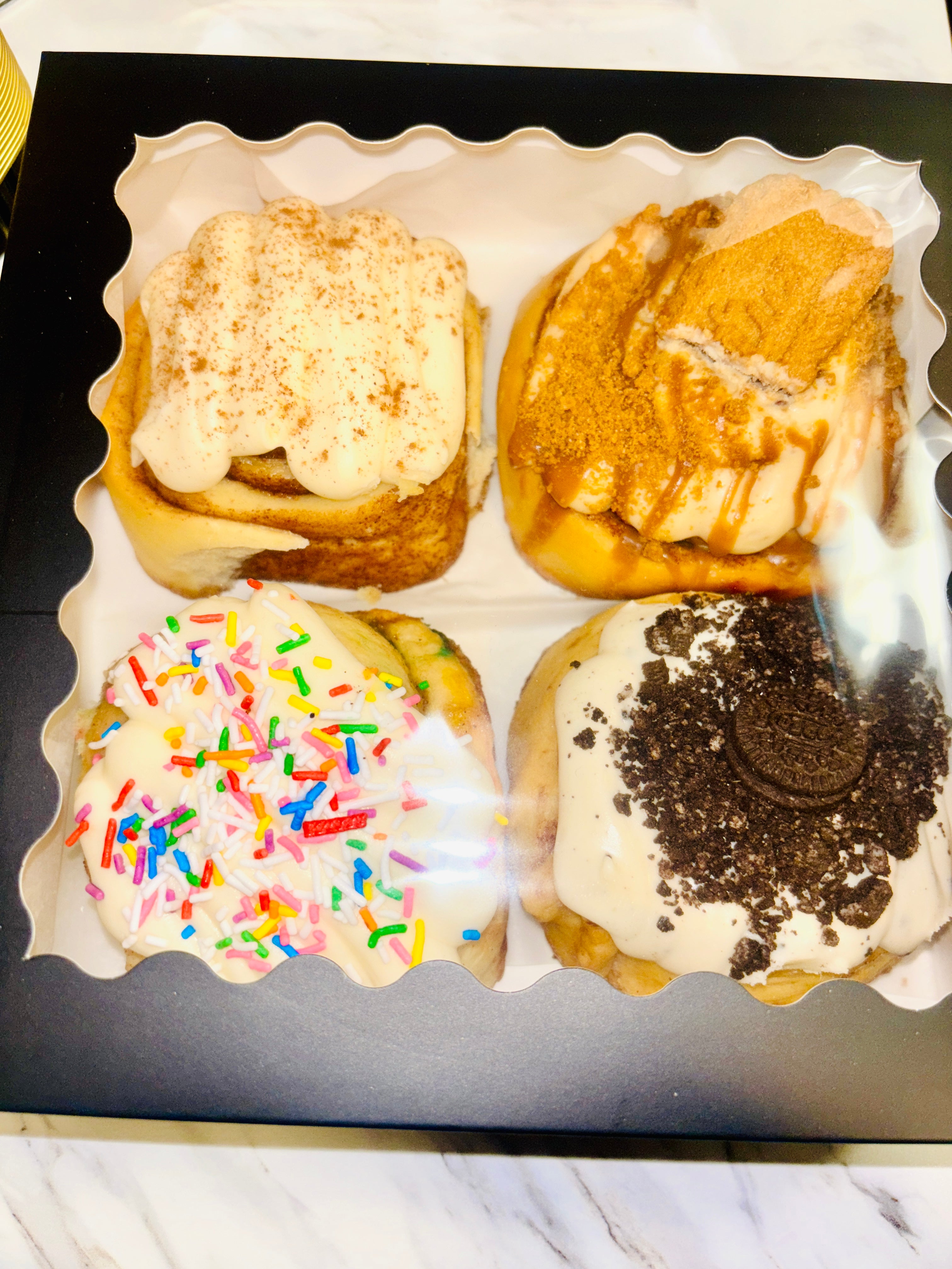 Assorted Cinnamon Rolls 6 Pack